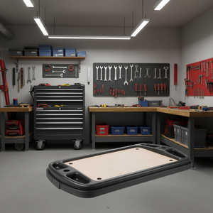 Hazet Complete <b>Worktop</b> with <b>Cover</b> for Tool Trolley Premium Tool Storage Solution - Product Image 3