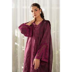 Embroidered Printed Lawn <b>Women's</b> <b>Suit</b> Set SF-4098 - Product Image 3