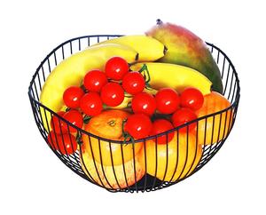 Cesta de fruta de Metal de hierro hecha a mano, accesorio de cocina sostenible colorido, solución de almacenamiento de frutas frescas, cesta al por mayor - Product Image 5