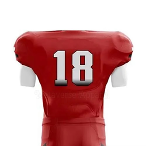 2025 uniforme de fútbol americano hecho a medida de alta calidad superventas tela hombres camiseta de fútbol americano - Product Image 5