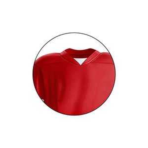 Conjunto de Jersey de hockey sobre hielo para jóvenes personalizado de alta calidad uniforme de hockey de alta calidad transpirable patrón en blanco impresión deportiva individual - Product Image 2