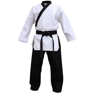 Uniforme de artes marciales de algodón profesional Unisex más vendido, trajes de Karate para hombres y mujeres con logotipo personalizado al por mayor - Product Image 2