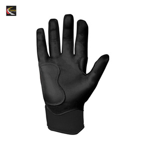 Gants de frappe de baseball professionnels Bruce Bolt de qualité supérieure en cuir fendu antidérapant avec logo et design personnalisés - Product Image 2