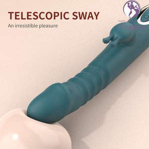 <span class=keywords><strong>Rabbit</strong></span> Vibrator Adult Products Adult Toys Teleskop 12 Frequenz Vibration für weibliche Sexspielzeug Vibrator Mastur batoren - Product Image 4