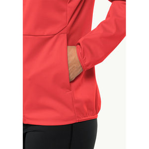 Chaqueta Softshell para mujer de calidad superior con cuello levantado impermeable hecha en Pakistán para el estilo de calle de invierno - Product Image 6