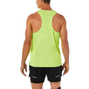 Haute qualité unisexe sans couture course Singlet hommes athlétique Gym débardeur Logo personnalisé respirant maille Style décontracté-vente en gros - Product Image 6
