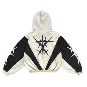 Ensemble de survêtement pour homme en molleton 100% coton, sweat-shirt d'hiver, impression personnalisée au Pakistan, ensemble de jogging surdimensionné en gros - Product Image 3