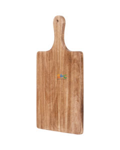 Tabla de servicio de corte de madera Natural, picadora de madera con mango para restaurante o casa - Product Image 3