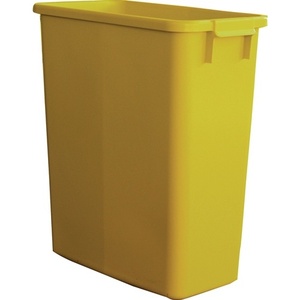 ถังเก็บขยะและรีไซเคิล 60 ลิตร สูง 590x กว้าง 285x ลึก 555 มม. PE สีเหลือง GRAF - Product Image 1