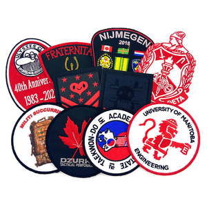 2025 sergé fer sur patchs de broderie | Conception personnalisée en gros - Product Image 4