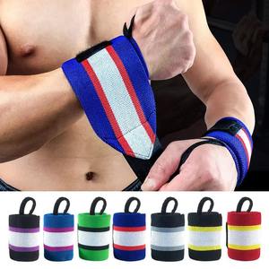 Bandes de poignet pour musculation de qualité supérieure, sangles de soutien pour entraînement en salle de sport, logo personnalisé, nylon, silicone, OEM, vente en gros - Product Image 6