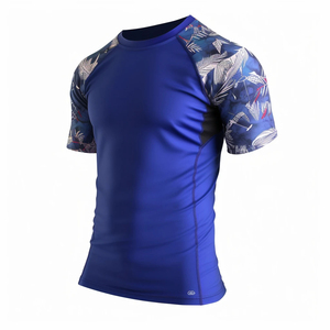 Camiseta de Protección Solar UPF50 para Hombre, Ecológica, Personalizable, Ligera, Duradera, de Spandex/Nailon, de Secado Rápido y Transpirable - Product Image 5