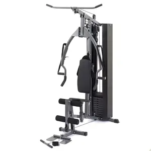 Máquina de entrenamiento multifuncional para gimnasio en casa, equipo de ejercicio de extensión, 3 estaciones, 4 estaciones