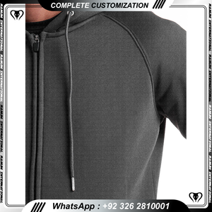 Logo personnalisé du fabricant Sweats à capuche zippés pour hommes Meilleures ventes Vêtements d'hiver à la mode Meilleur prix 6XL Techniques brodées - Product Image 4