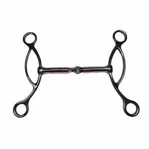 Mèche à mâcher Eggbutt avec joint à anneau plat Produits d'équitation Produits équestres Mèche à bouche pour cheval en acier inoxydable - Product Image 4