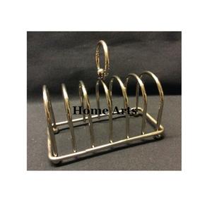 Lot de 2 porte-toasts en acier inoxydable Design classique Porte-toasts couleur argent et or pour fournisseur en gros - Product Image 5