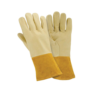 Gants de travail de sécurité pour soudeur en cuir à vendre Vente en gros en vrac - Product Image 5