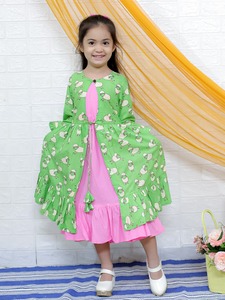 เสื้อโค้ทผ้าฝ้ายแท้สำหรับเด็กผู้หญิงเสื้อโค้ทผ้าฝ้าย100% เก๋ไก๋มีสไตล์ - Product Image 5