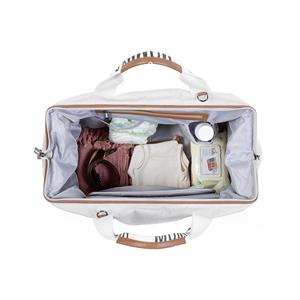 CHILDHOME Signature Canvas for Mommy <b>Bag</b> with Nursing Mat and Shoulder Strap Functional Storage for Mom & Baby - Product Image 5
