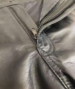 Pantalones de Motocicleta de Cuero Genuino para Hombre, Resistentes al Viento, Tallas Grandes, Personalizables, Servicio OEM Directo de Fábrica - Product Image 6