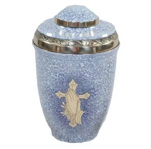 Vente en gros d'urnes funéraires en aluminium de tailles multiples urnes commémoratives urnes colorées de haute qualité urne vintage classique - Product Image 1