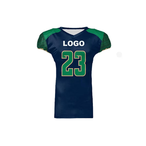 Uniforme de football américain de couleur unie de vêtements de sport uniforme de football américain sur mesure à séchage rapide fabriqué au Pakistan - Product Image 2
