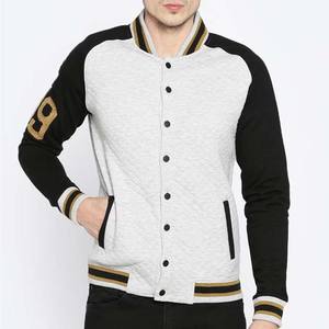 Ropa deportiva Chaquetas de béisbol High Street Style OEM Diseño personalizado Ropa de hombre Chaquetas universitarias Lana Material personalizado - Product Image 1