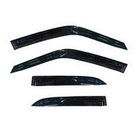 Visera para Ventana de Auto Mercedes-Benz W124 1984-1993, Protección Solar y Contra Lluvia con Cinta Adhesiva Doble, Protección y Decoración