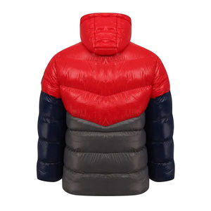 Chaqueta acolchada con forro transpirable y costuras reforzadas, Capucha ajustable, opciones de tela múltiple, chaqueta acolchada para exteriores - Product Image 2