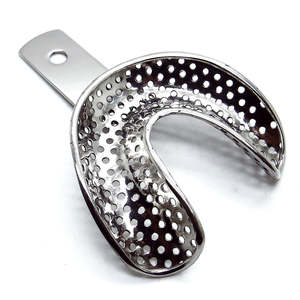 Conception de vente chaude 2023 meilleure vente plateaux dentaires plateaux d'impression en acier inoxydable plateaux de dents dentaires - Product Image 6