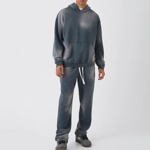 Sudadera con Capucha para Hombre, Moderna, Ecológica, de Corte Regular, Secado Rápido, Transpirable, 100% Algodón, Diseño Sólido, Manga Larga - Product Image 1