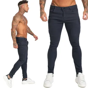 2024 Custom Denim Jeans Loose washed Printed Straight Jeans Male Trouser Men Pants