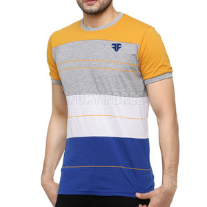Camisetas de algodón 100% para hombre, manga corta y diseño ajustado para ropa de verano, transpirables y ligeras en stock - Product Image 1