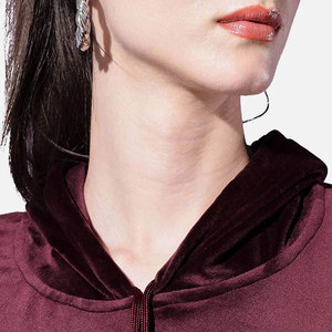 Chándales de terciopelo de mujer de calidad superior hechos a medida nueva llegada ropa cómoda chándales de terciopelo de Invierno para mujer - Product Image 6