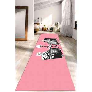 Tapis Banksy Grannies, Tapis imprimé, Tapis graffiti grand-mère, Tapis fin non tissé - Product Image 5