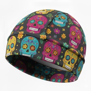 Gorro de Corredor Reversible Personalizado con Impresión por Sublimación, Talla Única, Gorro Sublimado con Impresión, Gorros sin Puño - Product Image 1