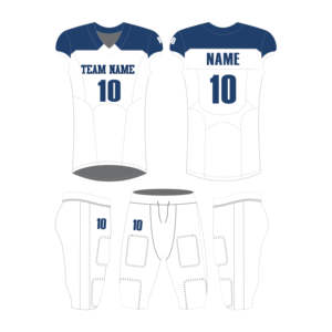 Uniforme de Fútbol Americano Hecho a Medida, Precio al por Mayor, 100% de Alta Calidad, Tela de Secado Rápido, Uniformes Transpirables, Conjunto OEM - Product Image 1