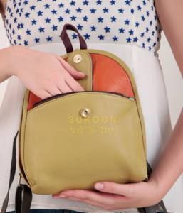 Sac à dos convertible pour femmes bohème de haute qualité Nouveau design en cuir recyclé RFID pour les voyages d'affaires de loisirs colorés - Product Image 4