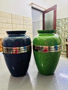 Urne funéraire décorative pour adultes en métal de style américain, capacité de 220 pouces cubes, récipient pour cendres commémoratives, souvenir funéraire, vente en gros - Product Image 4