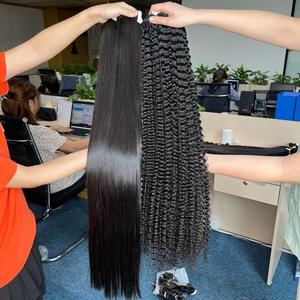 ผมเรมี่แท้แบบไม่ผ่านกระบวนการผมเรียนัสผมตรงหยักลึกเป็นลอน - Product Image 1