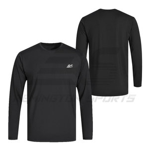 เสื้อยืดผู้ชายแขนยาวลำลองแห้งเร็วใส่สบายแฟชั่นใหม่ขายดี - Product Image 1