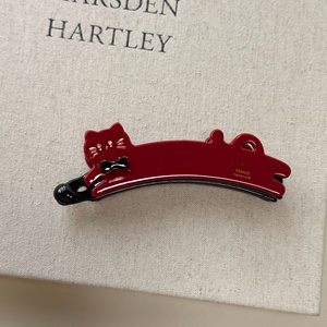 คลิปหนีบ<span class=keywords><strong>กล้วย</strong></span>รูปแมวน่ารักสำหรับผู้หญิงคลิปกล้วยหางม้าอะซิเตทป<span class=keywords><strong>ลาย</strong></span>สูงสำหรับผมหนา - Product Image 6