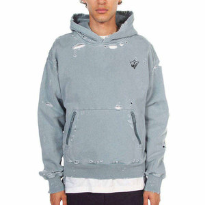 Sudaderas Urbanas para Hombre con Diseño Desgastado, Tela Cómoda, Perfectas para Uso Diario y Estilo Casual Urbano - Product Image 1