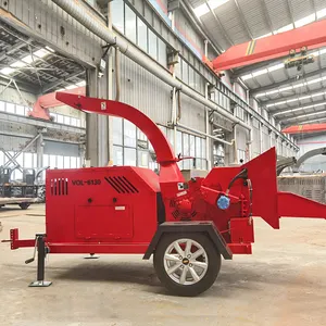 Heavy Duty Wood Chipper Wood Chipper Shredder Machine Industrial Horizontal Wood Chipper