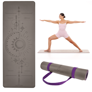 Esterilla de Yoga Premium de PU 183×68×0.5 cm Antideslizante de Caucho Natural DarianA Sun - Product Image 1