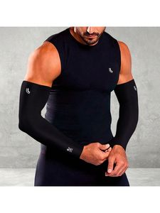 Manchons de bras de compression personnalisés unisexes pour vélo de plein air, cyclisme, sport, protection solaire UV, fabriqués au Pakistan - Product Image 4