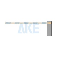 Barrière automatique pliante AKE, contrôle d'accès intelligent pour véhicules, bras en alliage d'aluminium, système de stationnement intelligent pour garage souterrain