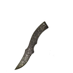 Lames vierges de couteau damas Skinner pour la fabrication de couteaux lames damas Full Tang de haute qualité - Product Image 5