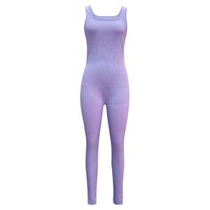 Womens Tummy Control Flared Pants Bodysuit Zipper Jumpsuit Activewear One Piece Yoga <b>Leggings</b> Jumpsuits Playsuits for Tall Women - Product Image 3