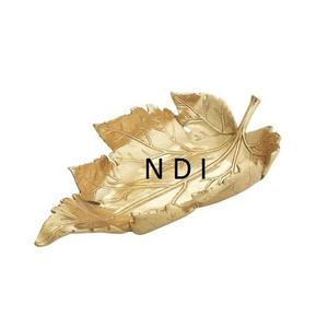 Plateau de service en métal de Style le plus récent finition en cuivre plateau de service Dessert alimentaire Restaurant fournitures d'hôtel plateau de serveur de nourriture - Product Image 2